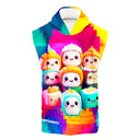 Poncho in microfibra 46PO - Sushi — telo in microfibra, BONESWIMMER Made in Italy