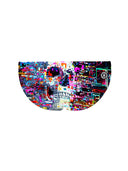 Slip da nuoto bambino da allenamento H2OTTO 428H - Glitch, vista posteriore