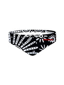 Slip da nuoto uomo da allenamento H2OTTO 336H - Skel — costume da nuoto uomo, BONESWIMMER Made in Italy