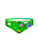 Slip da nuoto bambino da allenamento H2OTTO 339HF - Garden, vista frontale