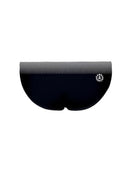 Slip da nuoto uomo da allenamento H2OTTO 357H - Nero Bianco vista 2 — costume da nuoto uomo, BONESWIMMER Made in Italy