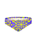 Slip da nuoto bambino da allenamento H2OTTO 344HF - Sicily, vista frontale