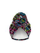 Turbante Sahara - 47SF Skull tribe — telo in microfibra, BONESWIMMER Made in Italy
