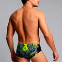 Parigamba uomo da allenamento UCLA 237U - Acid — costume da nuoto uomo, BONESWIMMER Made in Italy