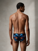 Slip da nuoto uomo da allenamento H2OTTO 364HF - Quarzo: vista posteriore indossato