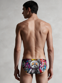 Slip da nuoto bambino da allenamento H2OTTO 373HF - Psycho: vista posteriore indossato