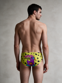 Slip da nuoto bambino da allenamento H2OTTO 277HF - Duxy: vista posteriore indossato