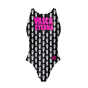 Costume intero bambina da allenamento PINUP 517P - Eterna, vista frontale