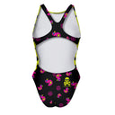 Costume intero donna da allenamento PINUP 334PF - Duxy, vista posteriore