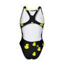 Costume intero donna da allenamento PINUP 428PF - Lotty, vista posteriore