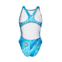 Costume intero donna da allenamento PINUP 432P - Piena, vista posteriore