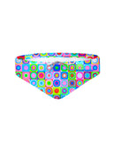 Men's training swim briefs H2OTTO 442HF - Pop squares