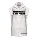 Poncho in microfibra - Custom Edition — telo in microfibra, BONESWIMMER Made in Italy