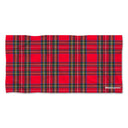 Telo grande in microfibra 370T - Tartan vista 2 — telo in microfibra, BONESWIMMER Made in Italy