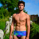 Parigamba uomo da allenamento UCLA 236UF - Aldilà vista 2 — costume da nuoto uomo, BONESWIMMER Made in Italy