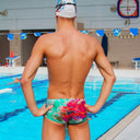 Parigamba uomo da allenamento UCLA 162U - Tatsu vista 2 — costume da nuoto uomo, BONESWIMMER Made in Italy